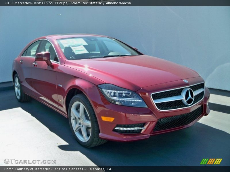 Front 3/4 View of 2012 CLS 550 Coupe