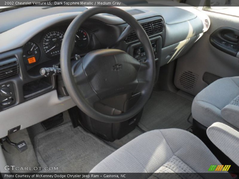 Medium Gray Interior - 2002 Venture LS 