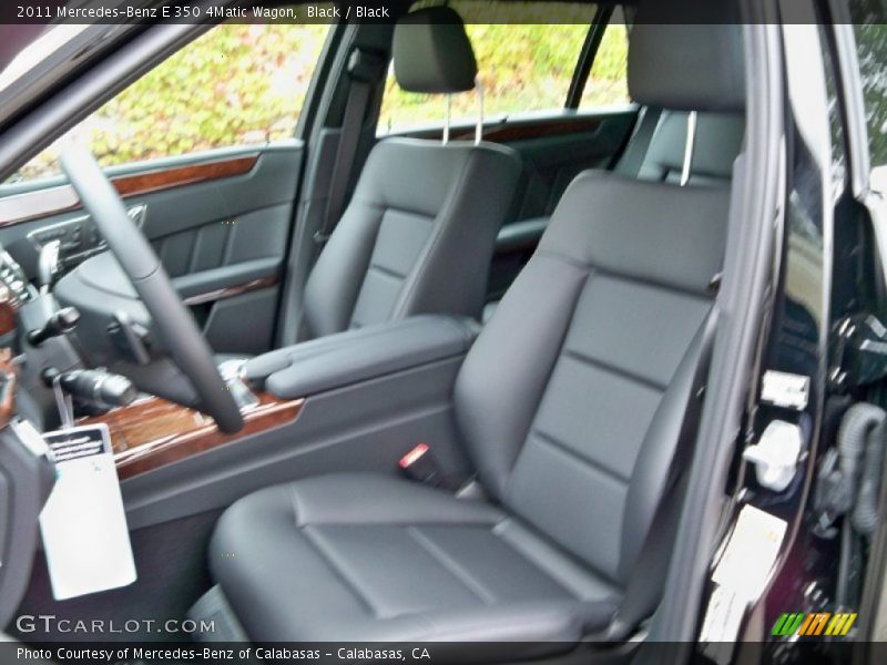  2011 E 350 4Matic Wagon Black Interior
