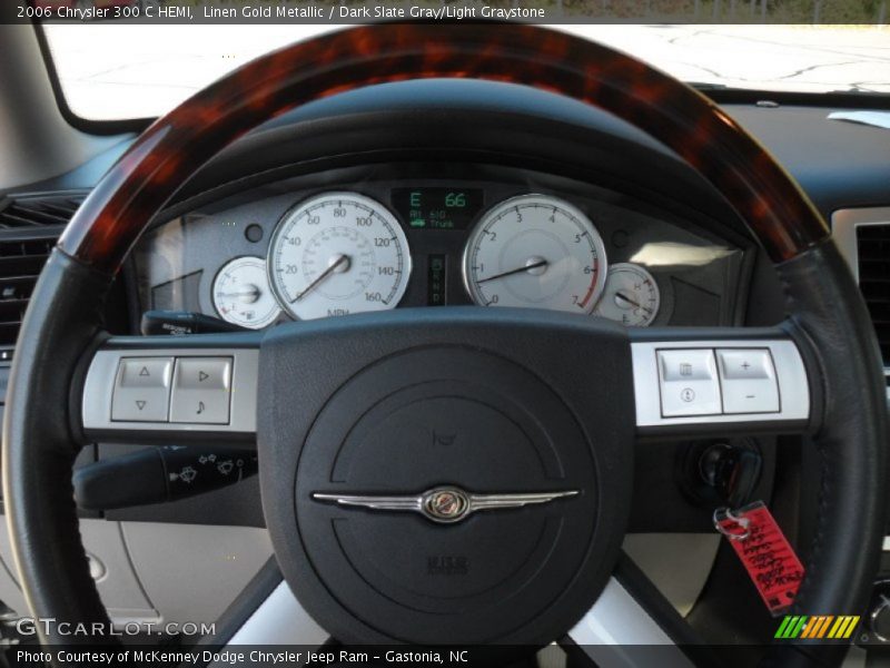 Linen Gold Metallic / Dark Slate Gray/Light Graystone 2006 Chrysler 300 C HEMI