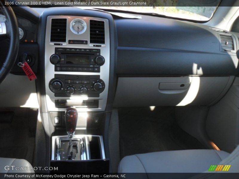 Linen Gold Metallic / Dark Slate Gray/Light Graystone 2006 Chrysler 300 C HEMI