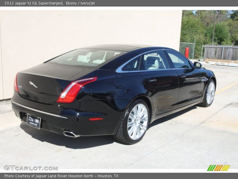 Ebony / Ivory/Jet 2012 Jaguar XJ XJL Supercharged