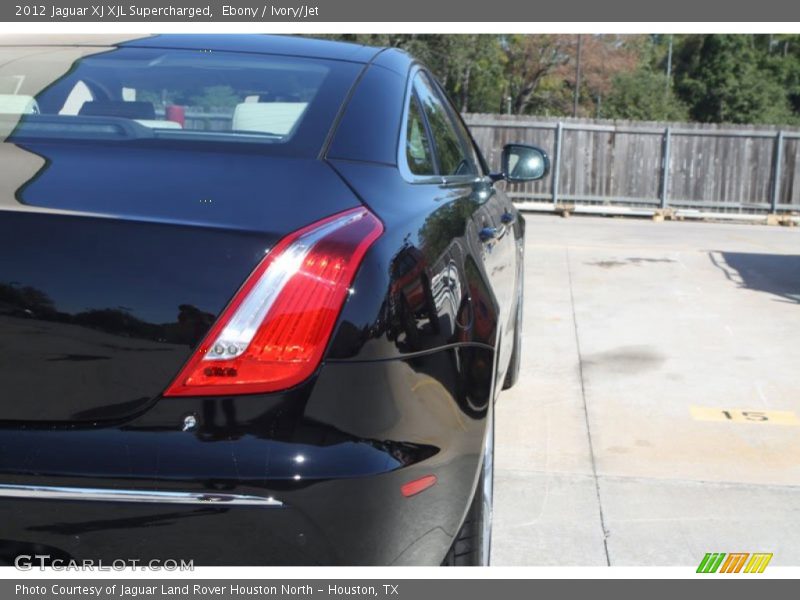 Ebony / Ivory/Jet 2012 Jaguar XJ XJL Supercharged