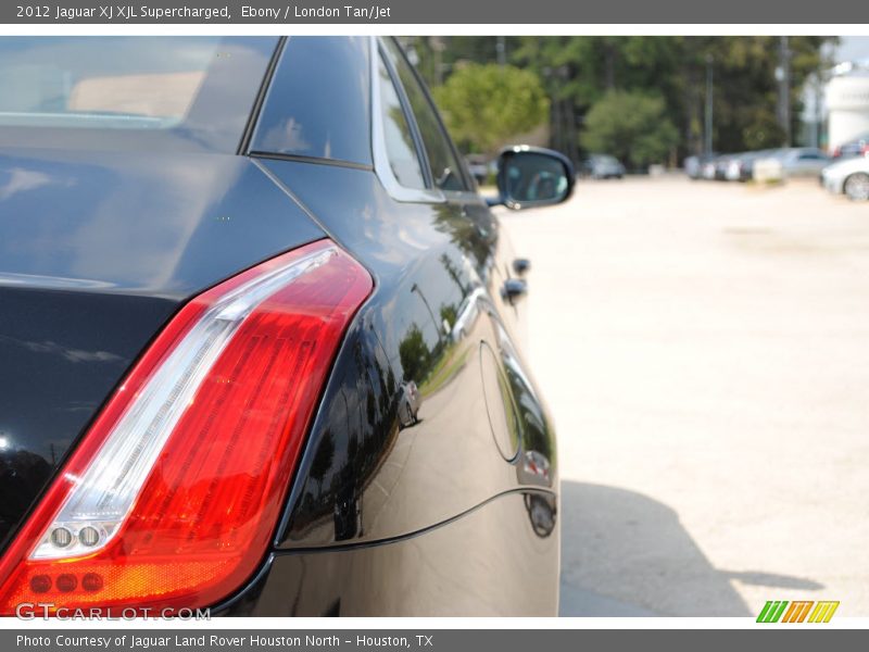 Ebony / London Tan/Jet 2012 Jaguar XJ XJL Supercharged