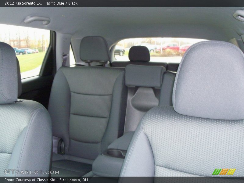 Pacific Blue / Black 2012 Kia Sorento LX