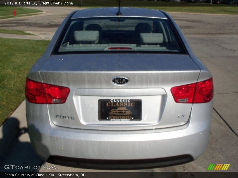 Bright Silver / Stone 2012 Kia Forte EX
