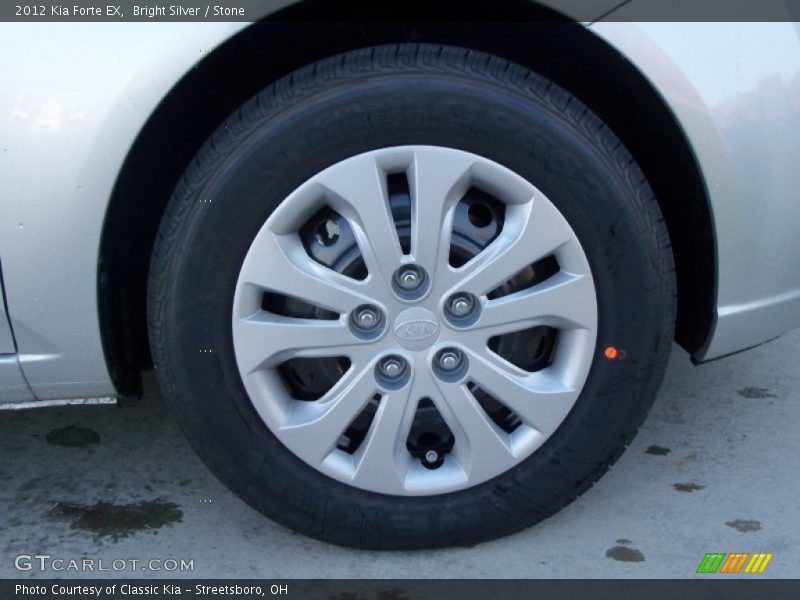 Bright Silver / Stone 2012 Kia Forte EX