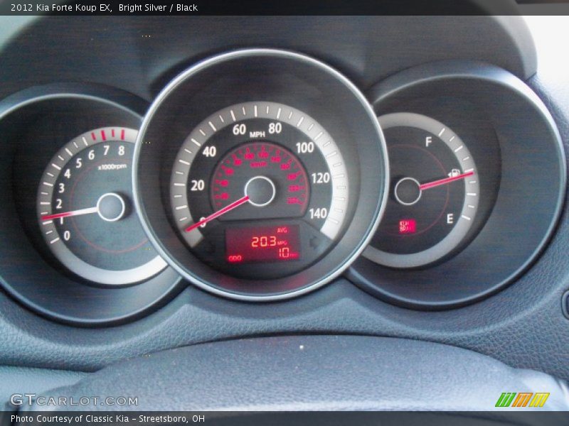  2012 Forte Koup EX EX Gauges