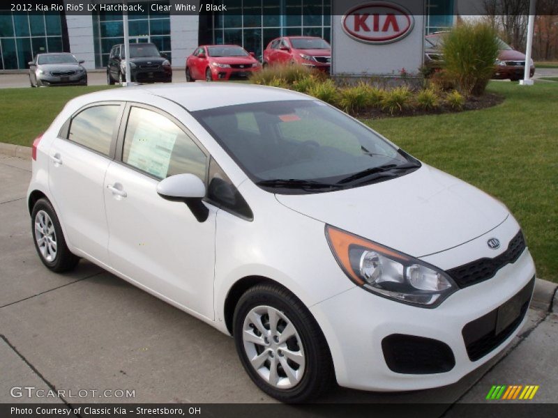  2012 Rio Rio5 LX Hatchback Clear White