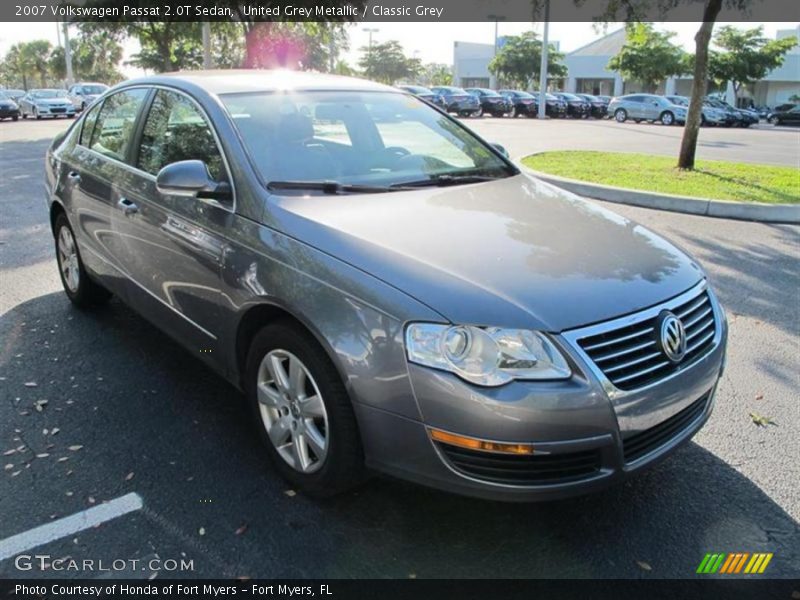United Grey Metallic / Classic Grey 2007 Volkswagen Passat 2.0T Sedan