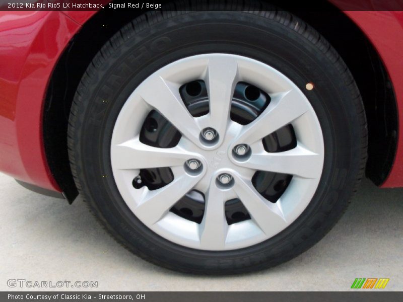  2012 Rio Rio5 LX Hatchback Wheel