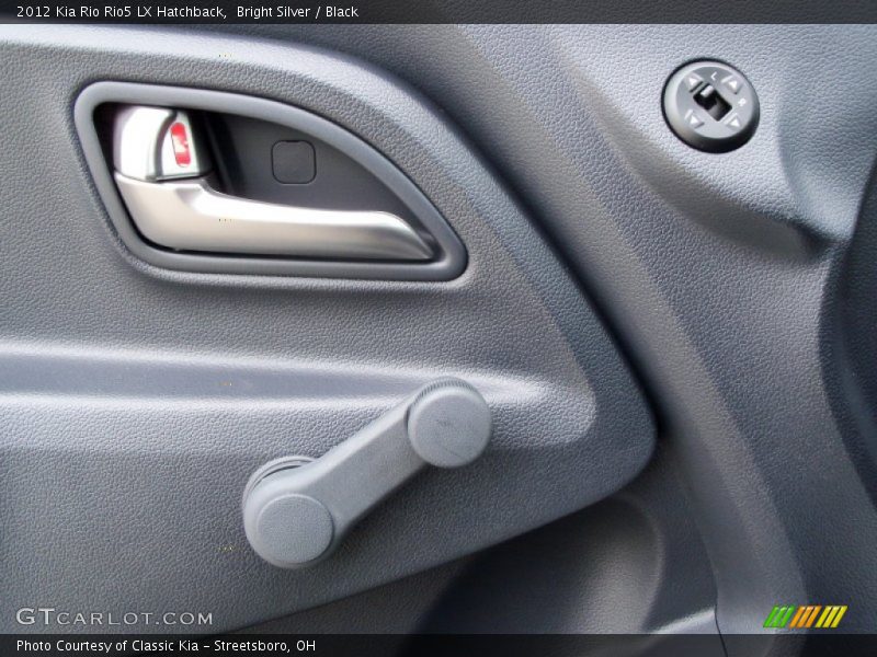 Bright Silver / Black 2012 Kia Rio Rio5 LX Hatchback