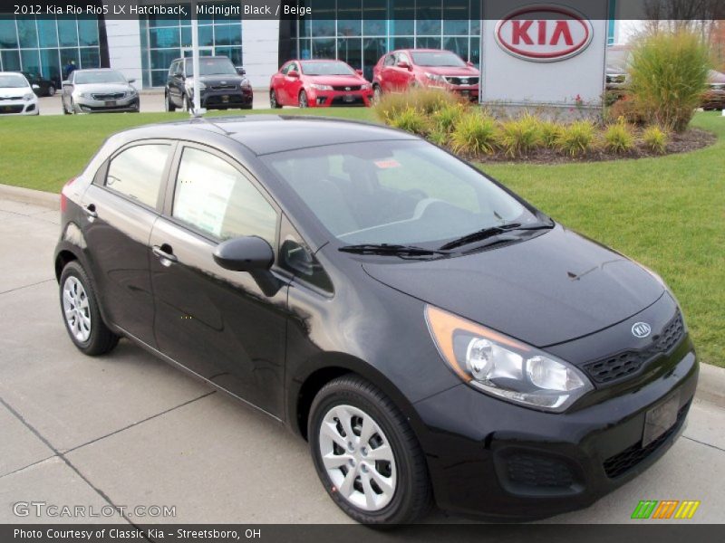  2012 Rio Rio5 LX Hatchback Midnight Black