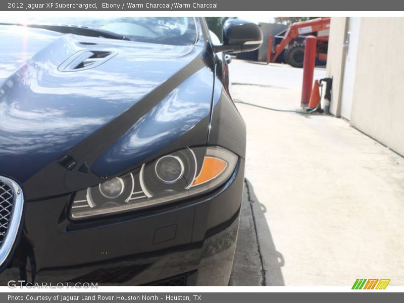 Ebony / Warm Charcoal/Warm Charcoal 2012 Jaguar XF Supercharged