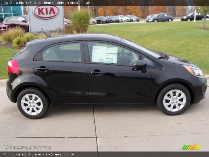  2012 Rio Rio5 LX Hatchback Midnight Black