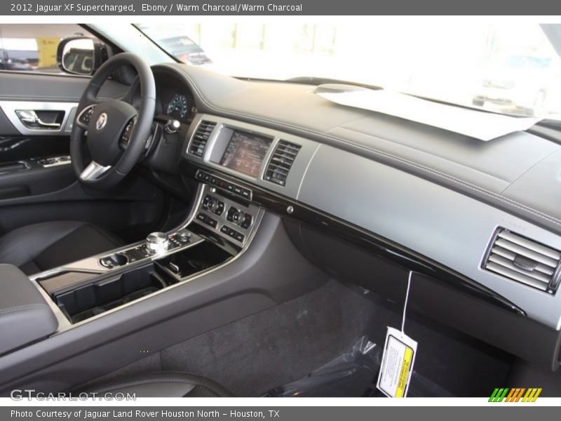 Dashboard of 2012 XF Supercharged