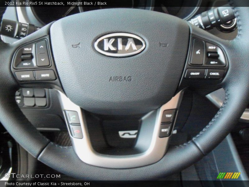  2012 Rio Rio5 SX Hatchback Steering Wheel