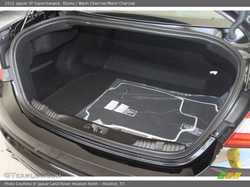  2012 XF Supercharged Trunk