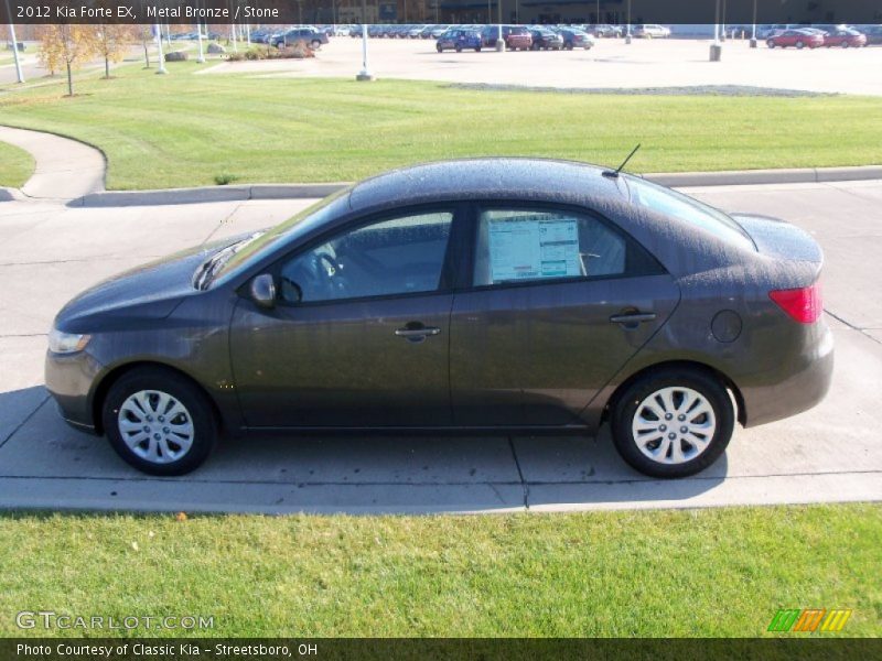 Metal Bronze / Stone 2012 Kia Forte EX