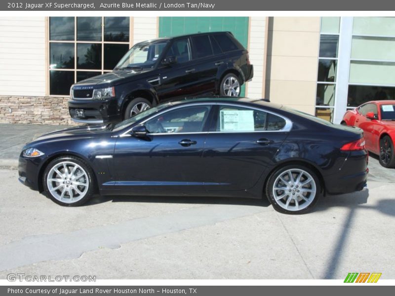  2012 XF Supercharged Azurite Blue Metallic