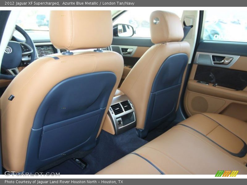  2012 XF Supercharged London Tan/Navy Interior