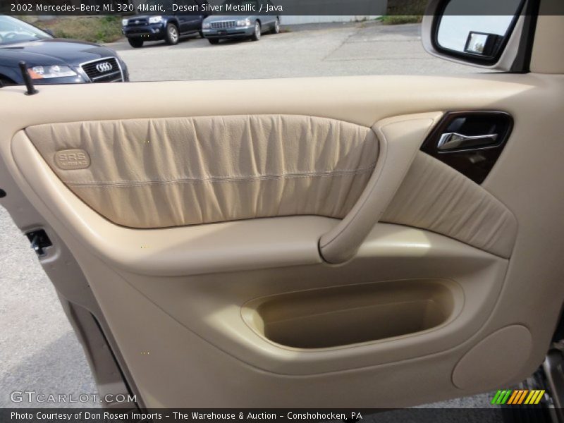 Desert Silver Metallic / Java 2002 Mercedes-Benz ML 320 4Matic