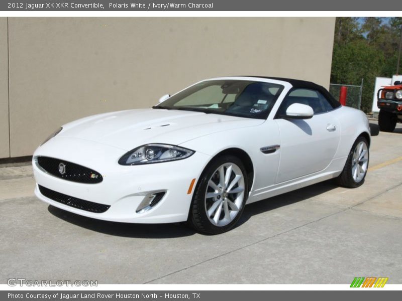 Front 3/4 View of 2012 XK XKR Convertible
