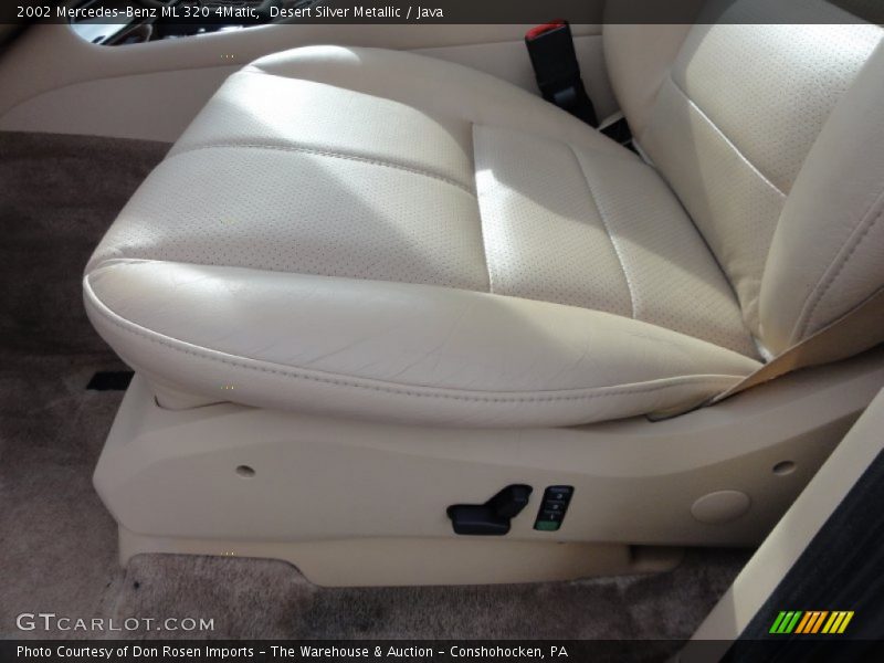 Desert Silver Metallic / Java 2002 Mercedes-Benz ML 320 4Matic