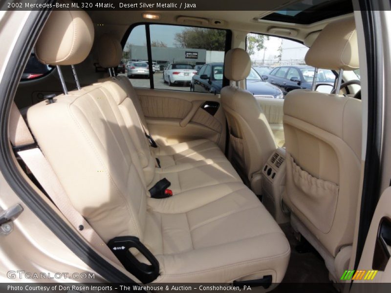 Desert Silver Metallic / Java 2002 Mercedes-Benz ML 320 4Matic