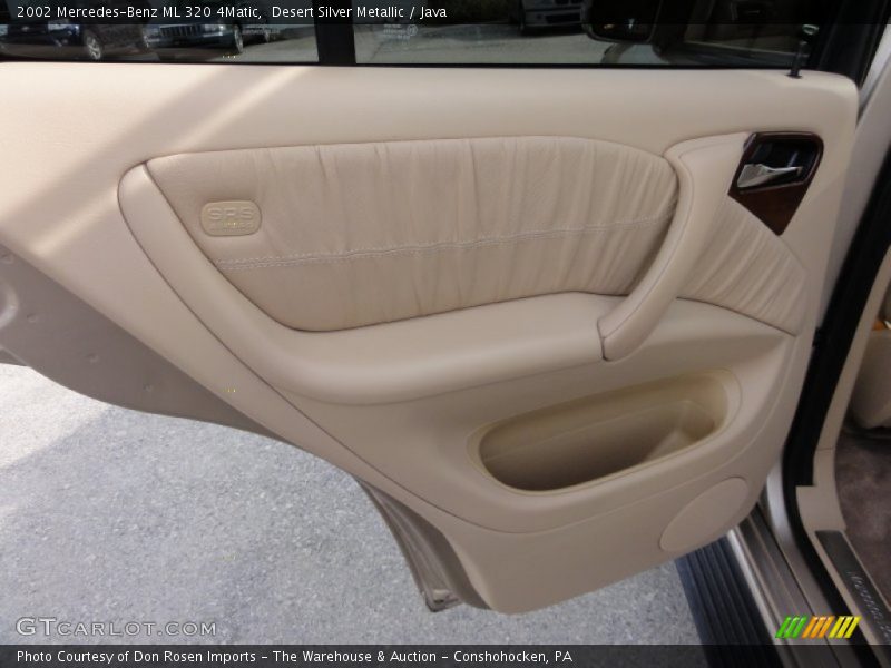 Desert Silver Metallic / Java 2002 Mercedes-Benz ML 320 4Matic