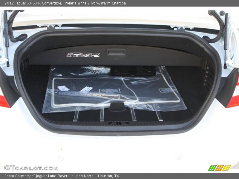  2012 XK XKR Convertible Trunk
