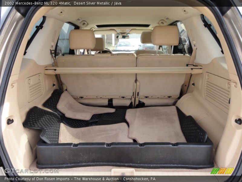 Desert Silver Metallic / Java 2002 Mercedes-Benz ML 320 4Matic