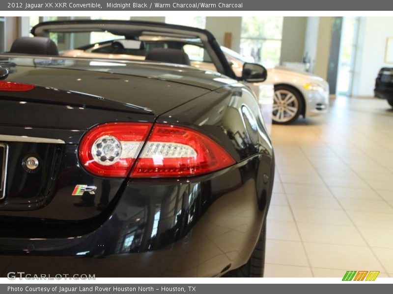 Midnight Black / Warm Charcoal/Warm Charcoal 2012 Jaguar XK XKR Convertible