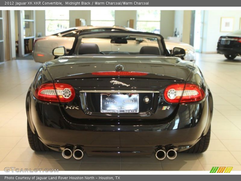 Midnight Black / Warm Charcoal/Warm Charcoal 2012 Jaguar XK XKR Convertible