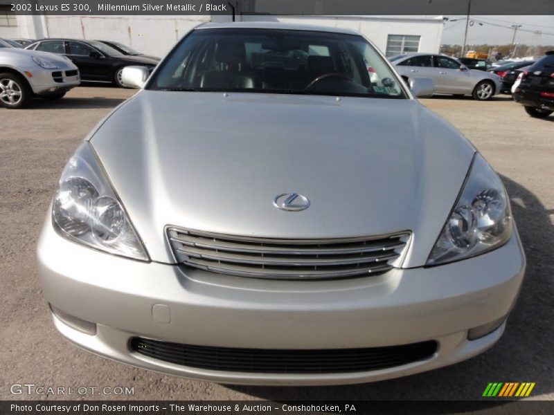 Millennium Silver Metallic / Black 2002 Lexus ES 300