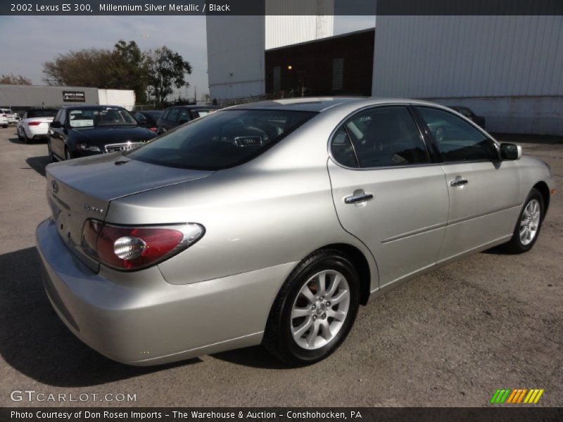 Millennium Silver Metallic / Black 2002 Lexus ES 300