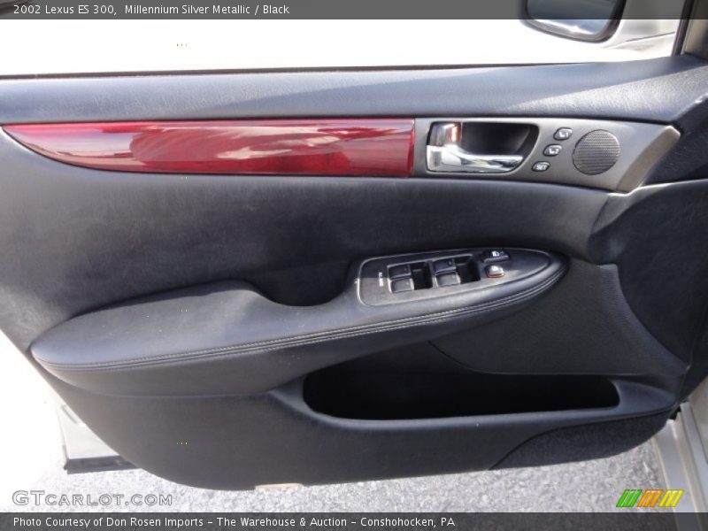 Millennium Silver Metallic / Black 2002 Lexus ES 300
