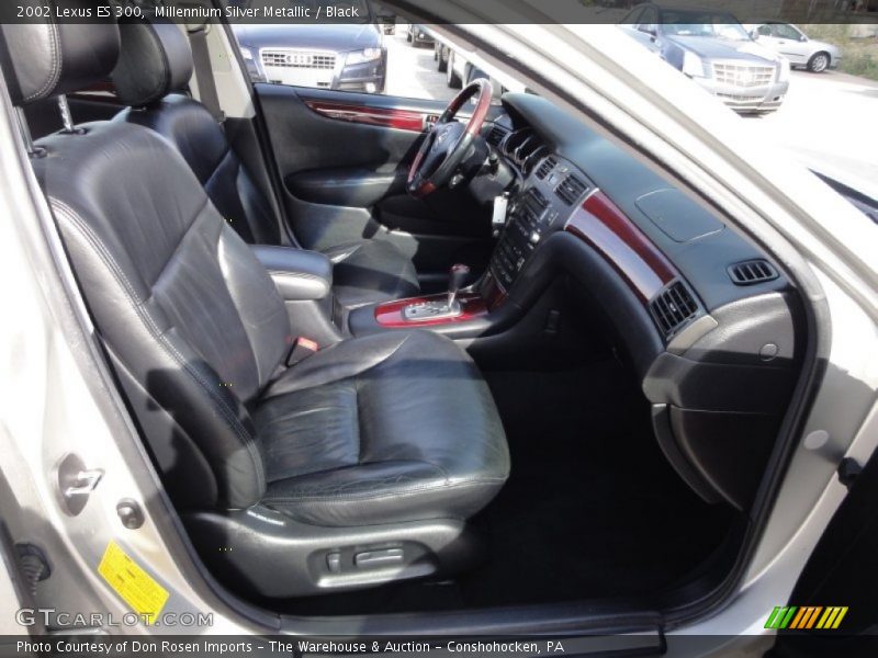 Millennium Silver Metallic / Black 2002 Lexus ES 300