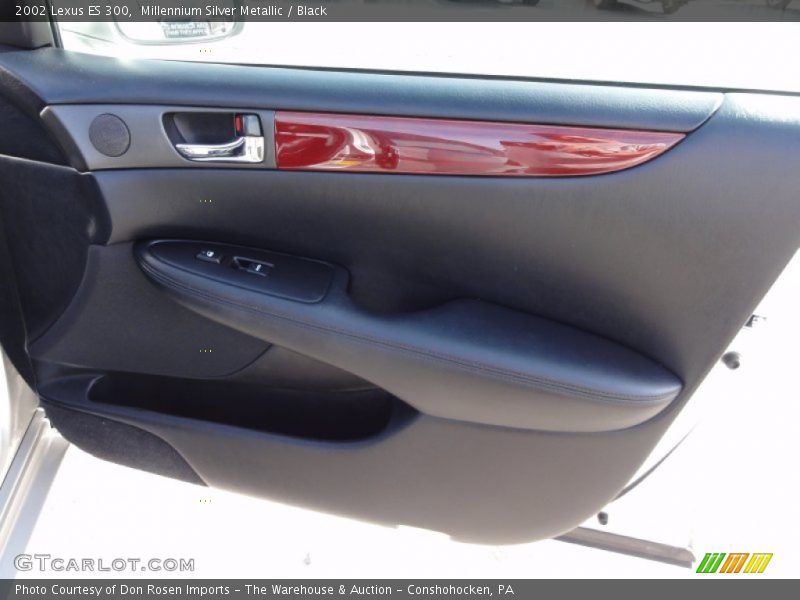 Millennium Silver Metallic / Black 2002 Lexus ES 300
