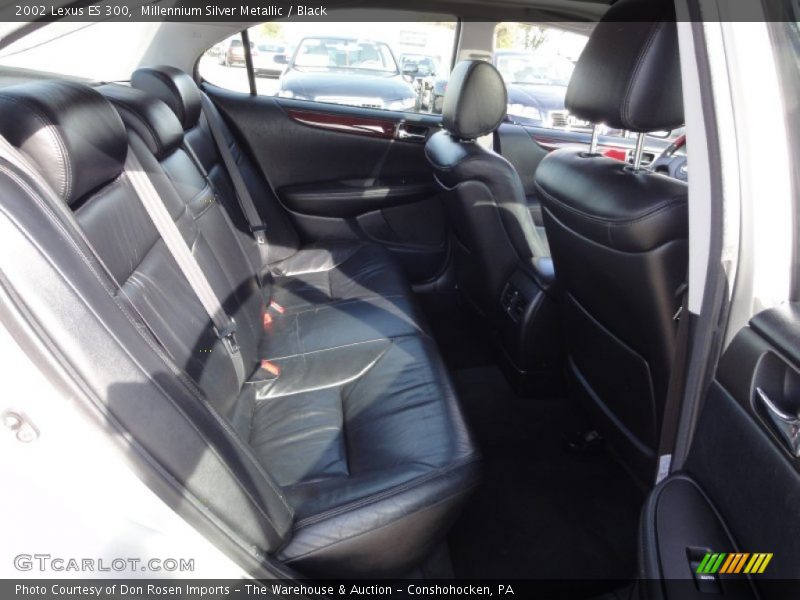 Millennium Silver Metallic / Black 2002 Lexus ES 300