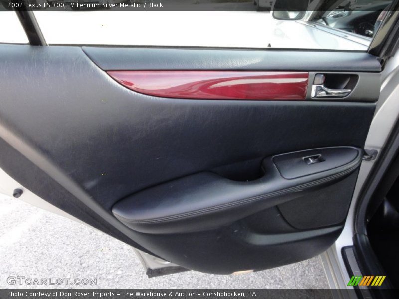 Millennium Silver Metallic / Black 2002 Lexus ES 300