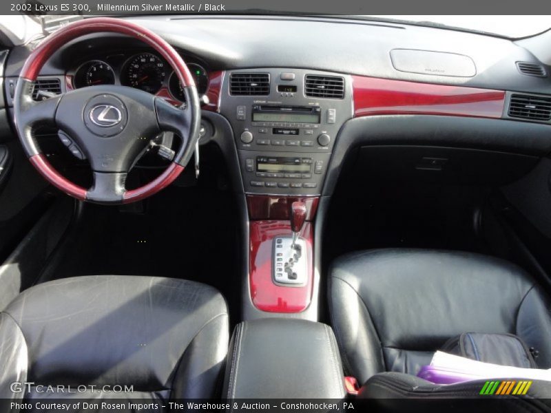 Millennium Silver Metallic / Black 2002 Lexus ES 300