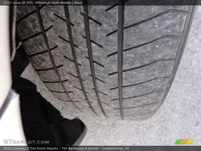Millennium Silver Metallic / Black 2002 Lexus ES 300