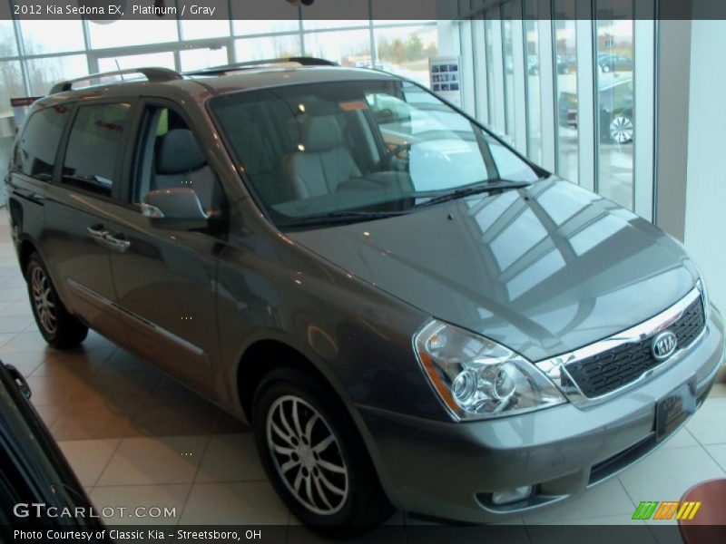 Platinum / Gray 2012 Kia Sedona EX