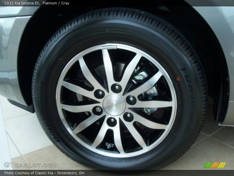 Platinum / Gray 2012 Kia Sedona EX