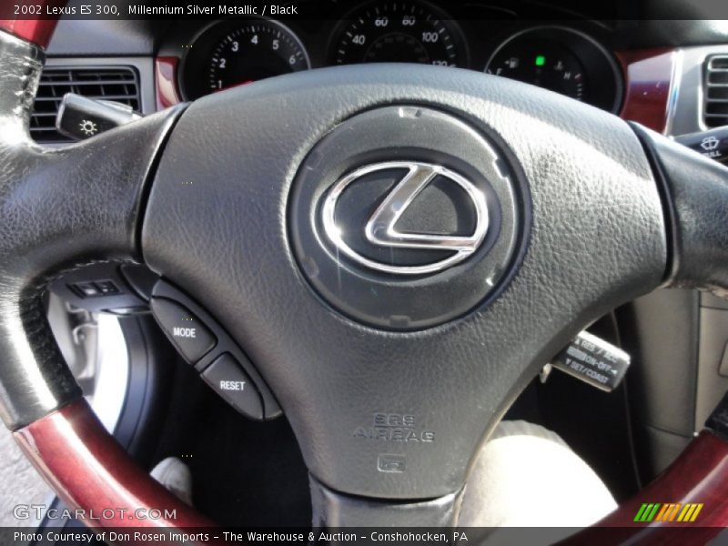 Millennium Silver Metallic / Black 2002 Lexus ES 300