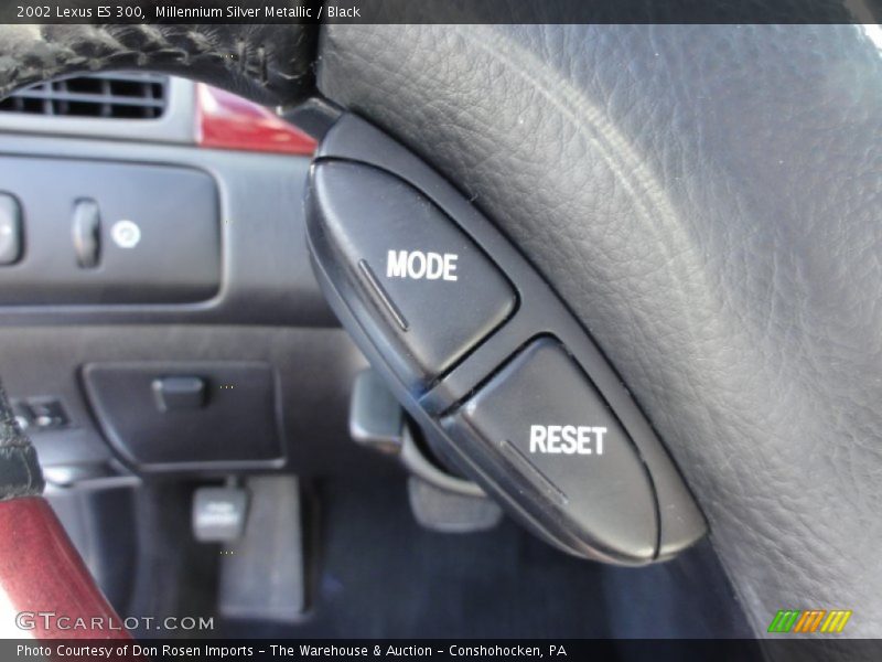 Millennium Silver Metallic / Black 2002 Lexus ES 300