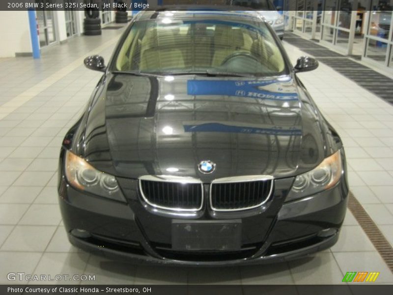 Jet Black / Beige 2006 BMW 3 Series 325i Sedan