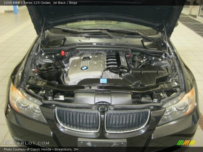 Jet Black / Beige 2006 BMW 3 Series 325i Sedan