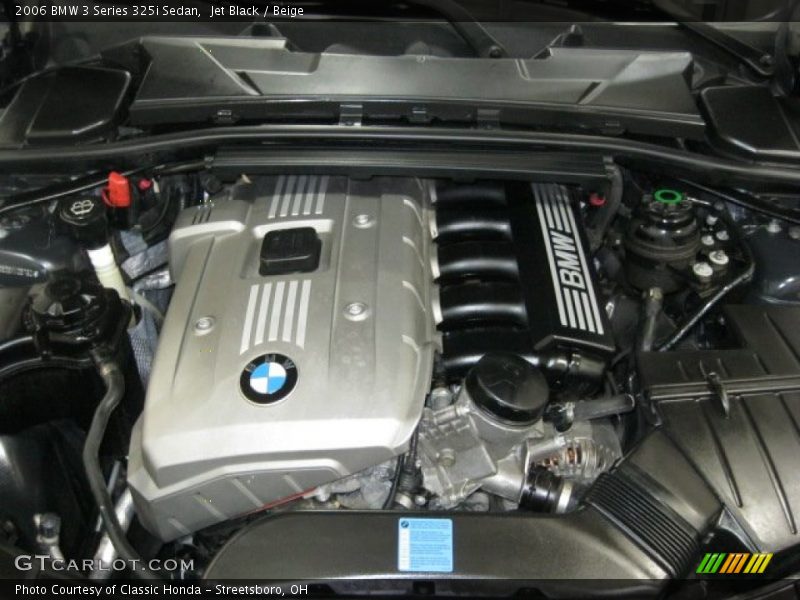 Jet Black / Beige 2006 BMW 3 Series 325i Sedan